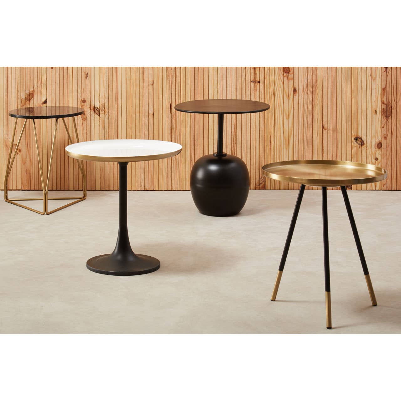 Noosa & Co. Living Corra Side Table With Sledge Base House of Isabella UK