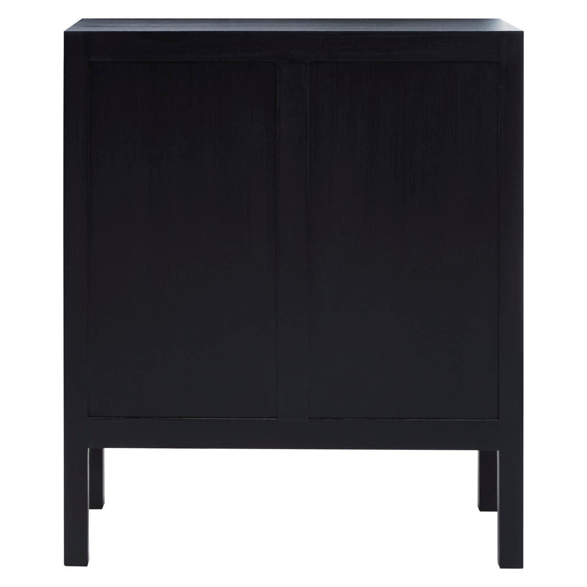 Noosa & Co. Living Corso Black Sideboard with Two Rattan Doors House of Isabella UK