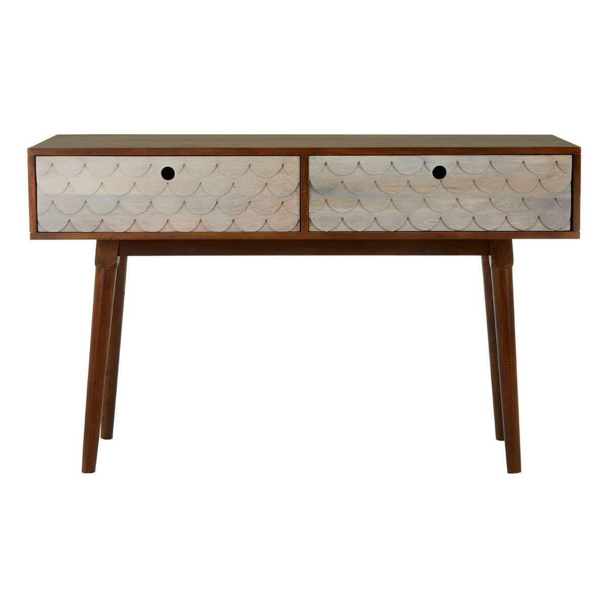 Costal Mango Wood Console Table.