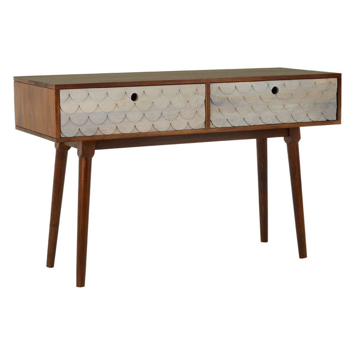 Costal Mango Wood Console Table.