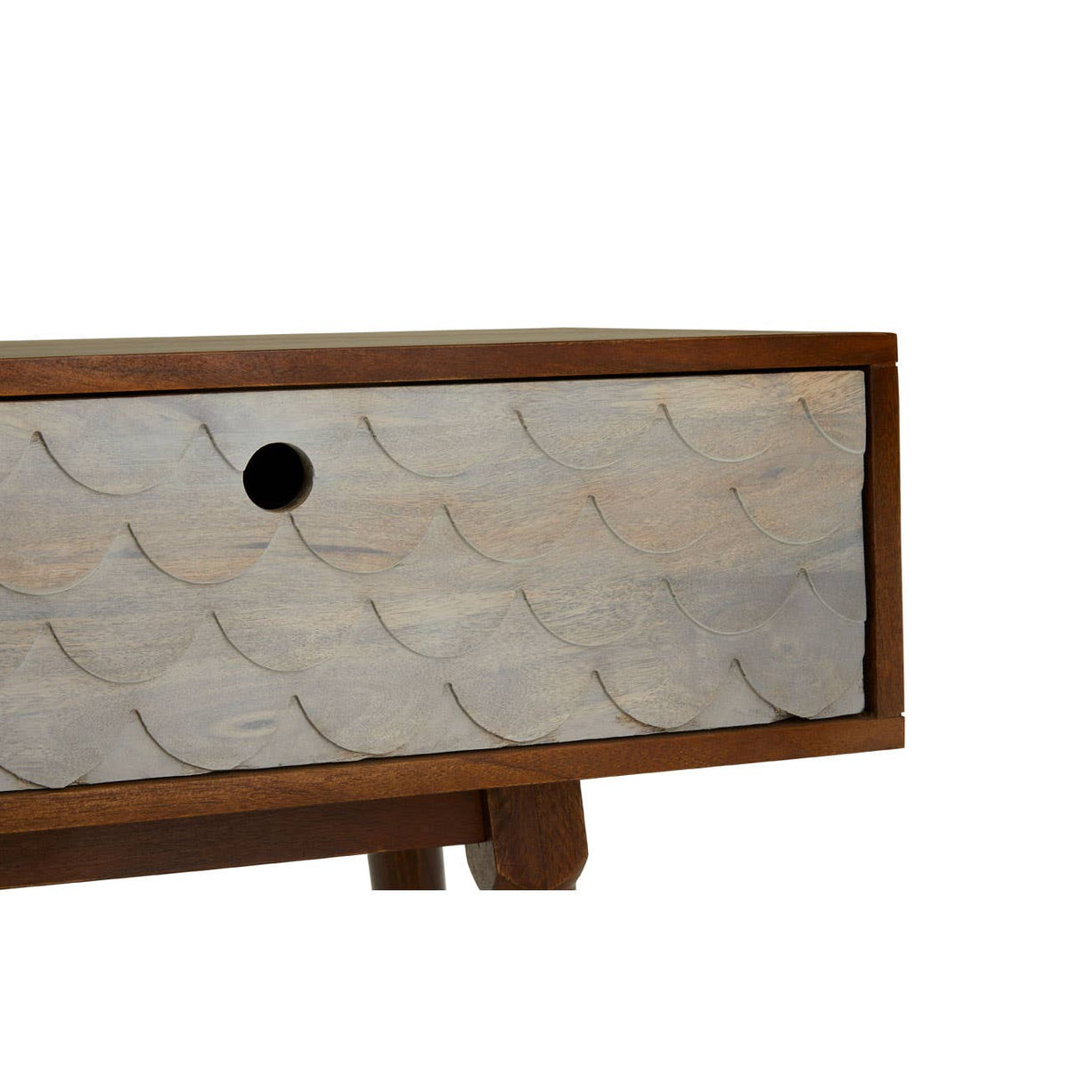 Costal Mango Wood Console Table.