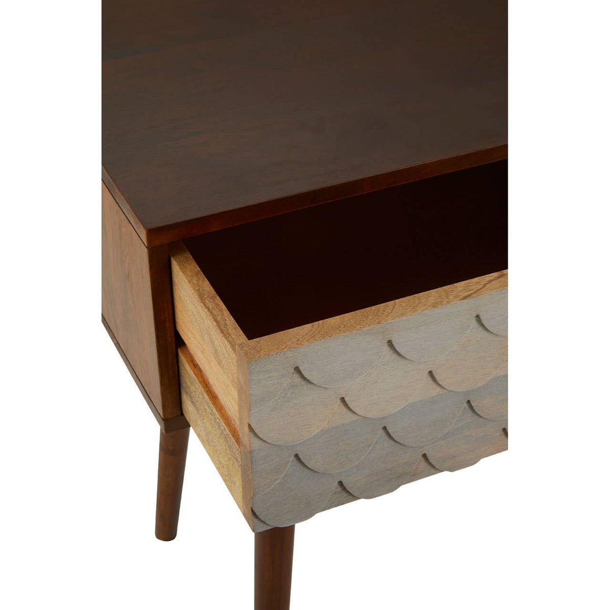 Costal Mango Wood Console Table.