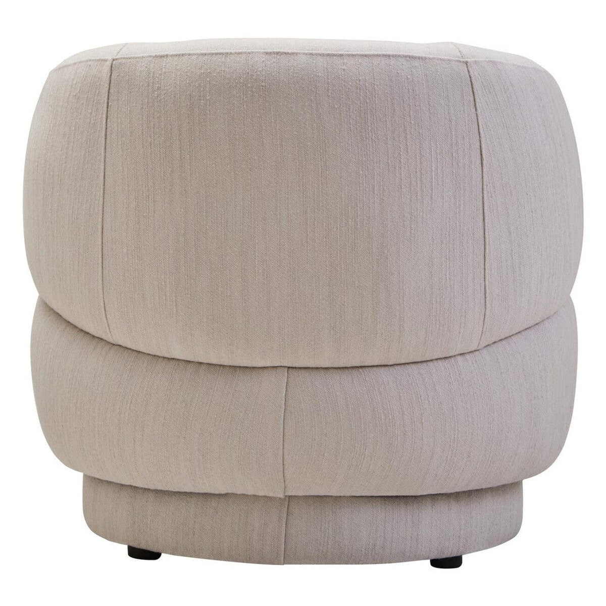 Noosa & Co. Living Dale Ivory Linen Curved Chair House of Isabella UK