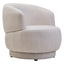 Noosa & Co. Living Dale Ivory Linen Curved Chair House of Isabella UK