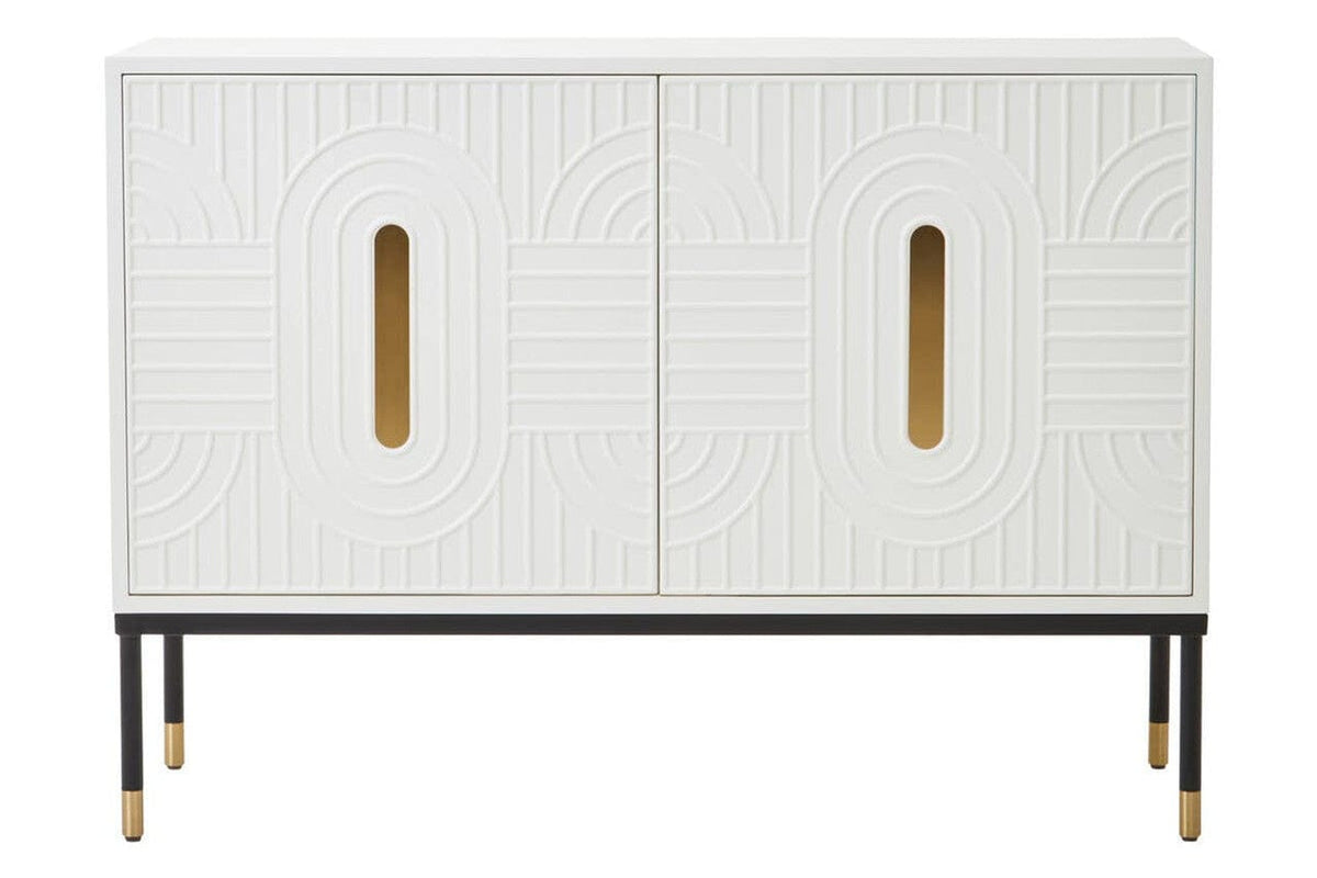 Noosa & Co. Living Danta Off White 2 Door Sideboard House of Isabella UK