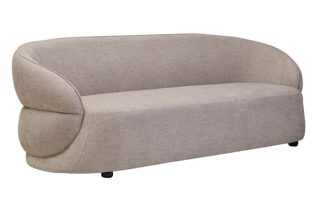 Noosa & Co. Living Daphne Taupe Chenille Three Seater Sofa House of Isabella UK