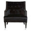 Darlington Black Velvet Chair.