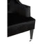 Darlington Black Velvet Chair.