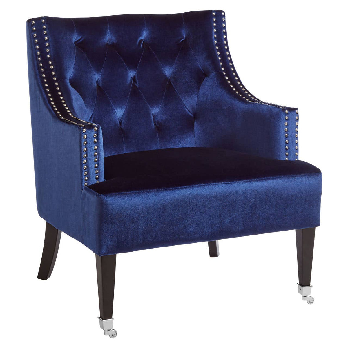 Darlington Blue Velvet Chair.