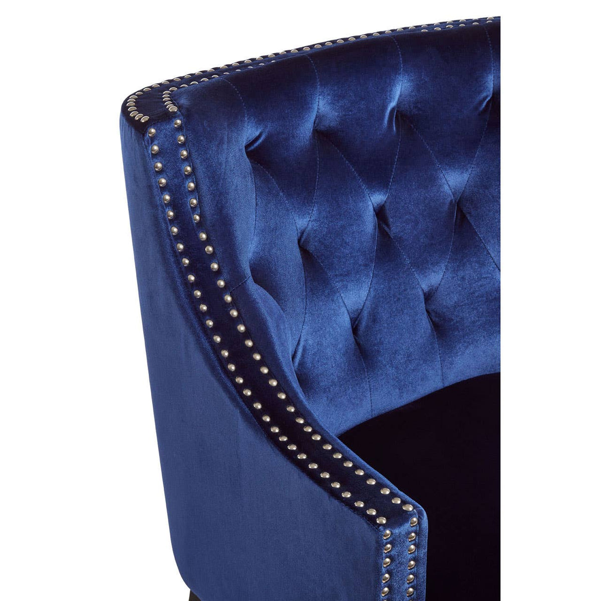 Darlington Blue Velvet Chair.