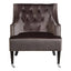 Darlington Grey Velvet Chair.