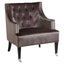 Darlington Grey Velvet Chair.