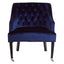 Darwin Blue Velvet Chair.