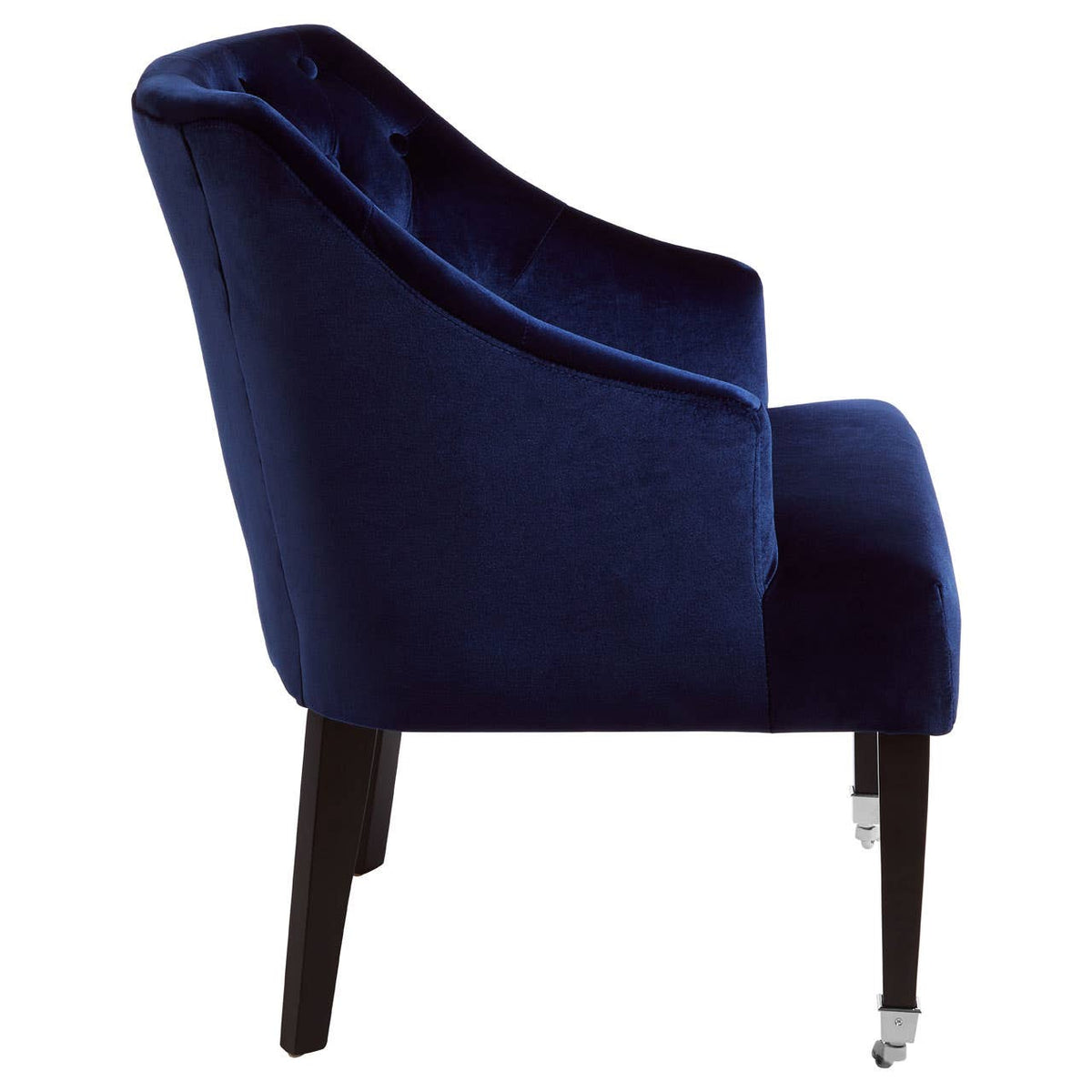 Darwin Blue Velvet Chair.