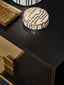 Noosa & Co. Living Davoli Black and Gold Two Drawer Side Table House of Isabella UK