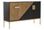 Noosa & Co. Living Davoli Black And Grey Sideboard House of Isabella UK