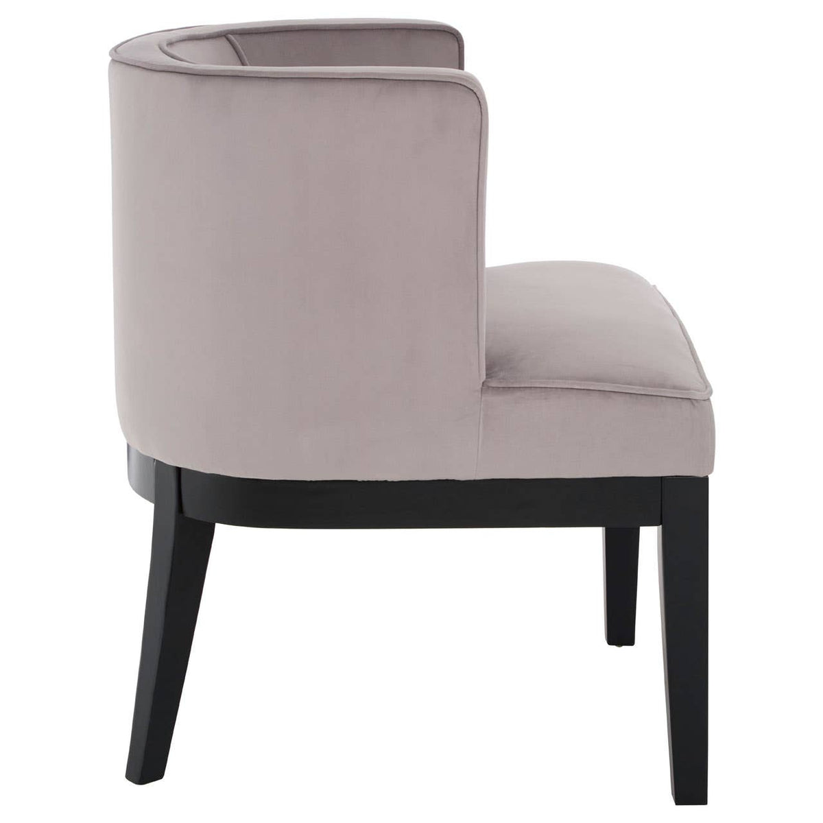 Daxton Light Grey Velvet Chair.