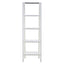 Noosa & Co. Living Dayak White 4 Tier Shelf Unit House of Isabella UK