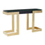 Noosa & Co. Living Deana Gold and Black Console Table House of Isabella UK