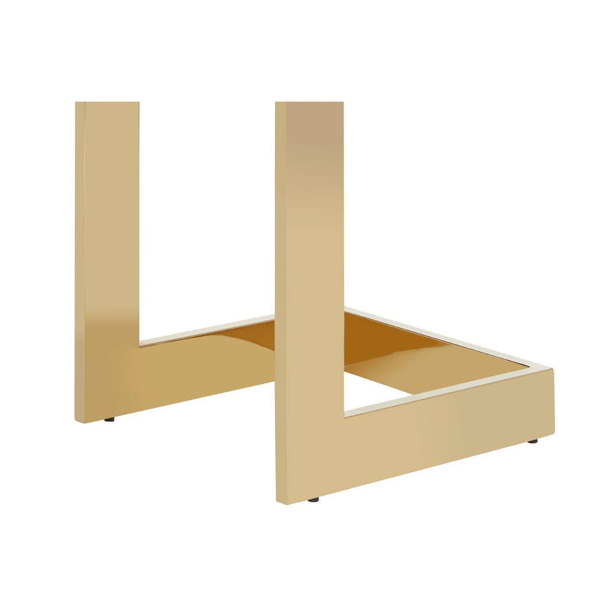 Noosa & Co. Living Deana Gold and Black Console Table House of Isabella UK