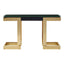 Noosa & Co. Living Deana Gold and Black Console Table House of Isabella UK
