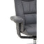 Denton Grey Leather Effect Recliner.