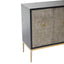 Noosa & Co. Living Deruta Grey Shagreen Effect 4 Door Sideboard House of Isabella UK