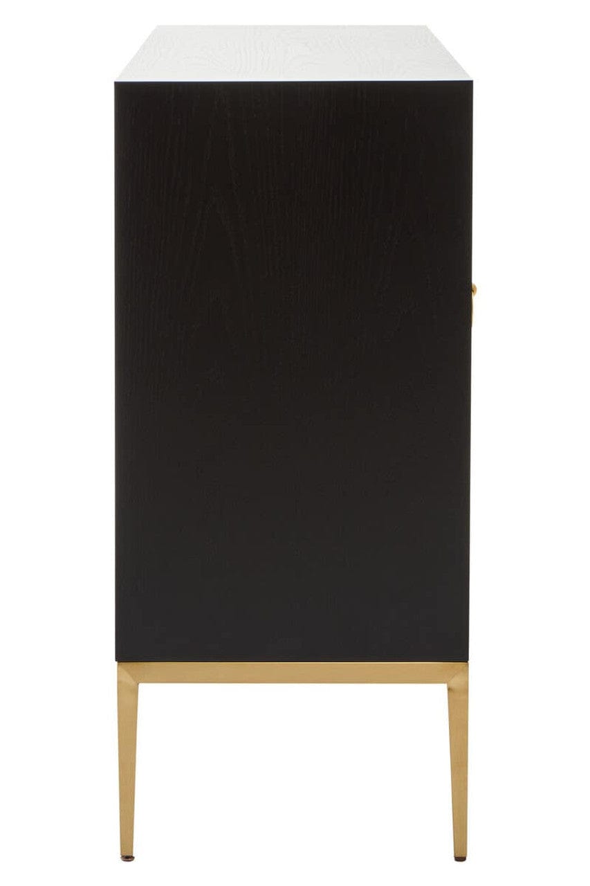 Noosa & Co. Living Deruta Grey Shagreen Effect 4 Door Sideboard House of Isabella UK