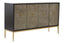 Noosa & Co. Living Deruta Grey Shagreen Effect 4 Door Sideboard House of Isabella UK