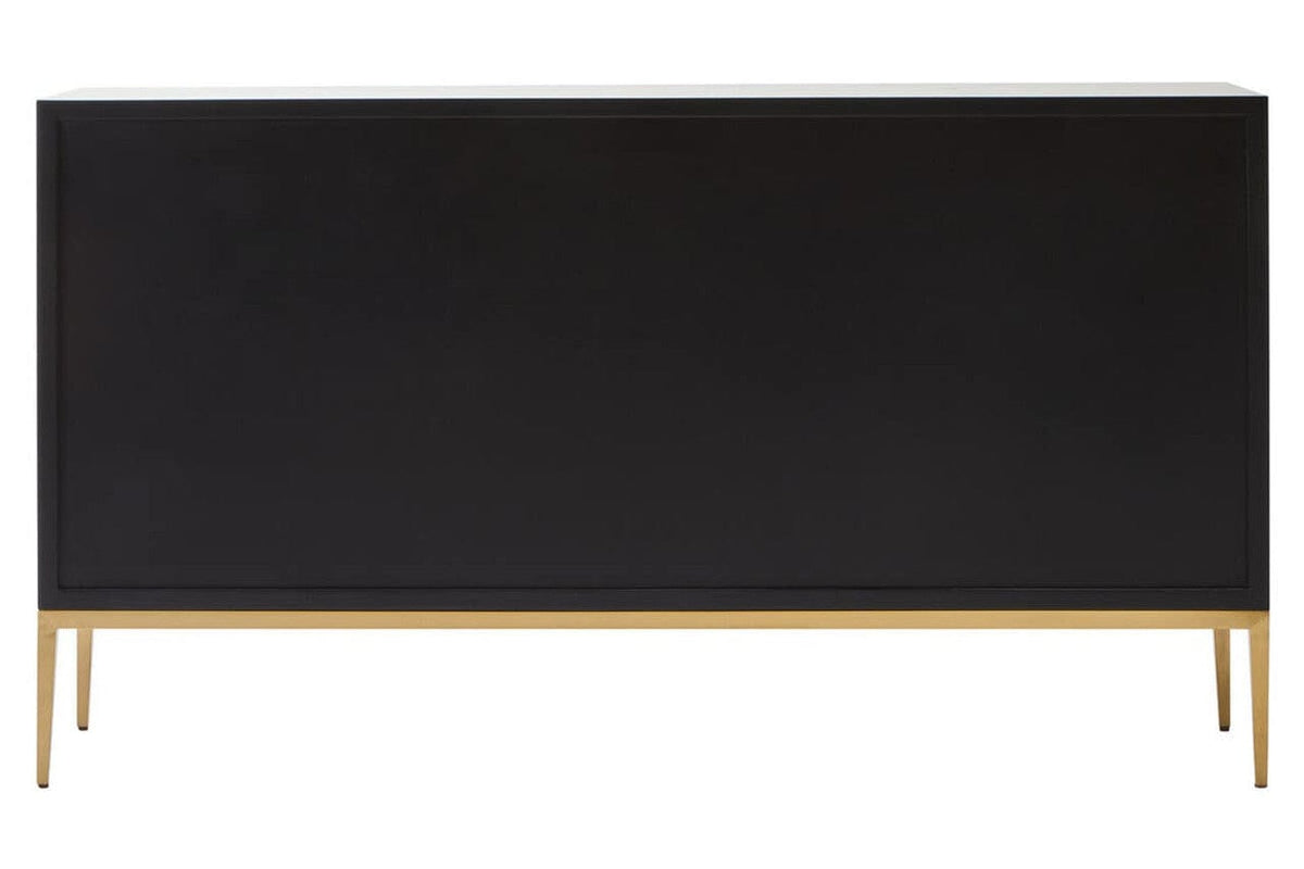 Noosa & Co. Living Deruta Grey Shagreen Effect 4 Door Sideboard House of Isabella UK