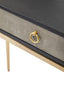 Noosa & Co. Living Deruta Shagreen Effect One Drawer Console Table House of Isabella UK