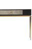 Noosa & Co. Living Deruta Shagreen Effect One Drawer Console Table House of Isabella UK