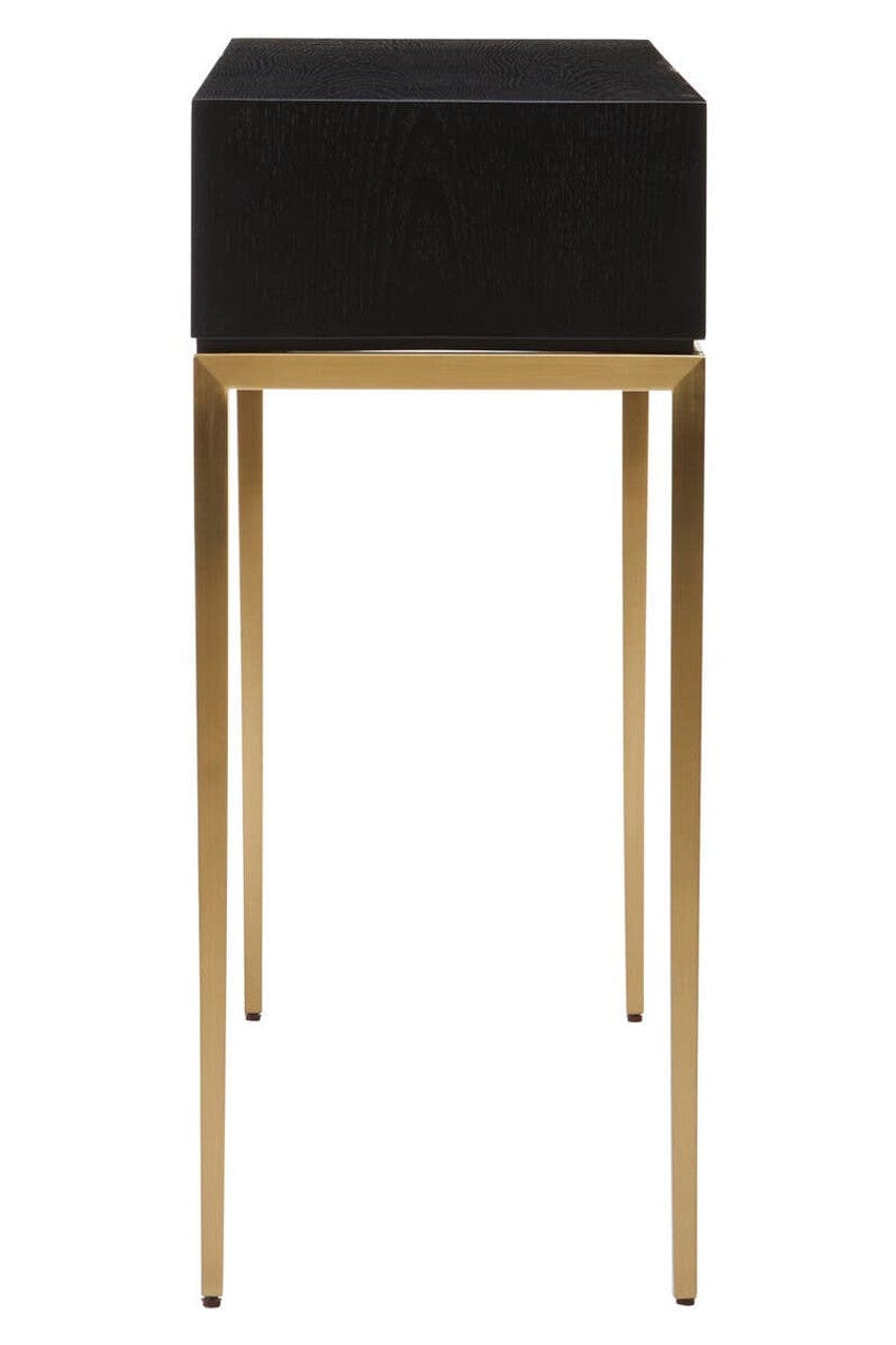 Noosa & Co. Living Deruta Shagreen Effect One Drawer Console Table House of Isabella UK