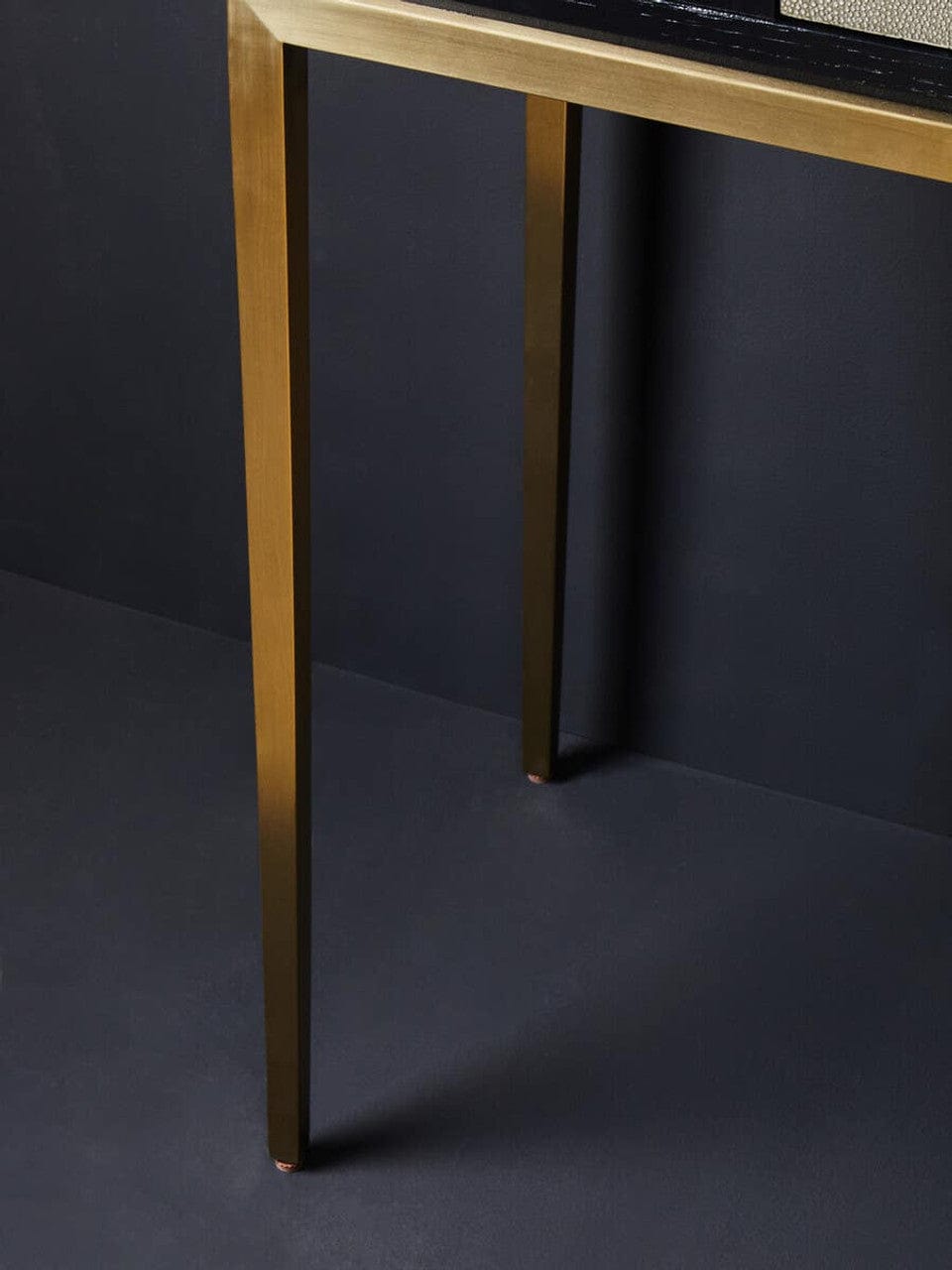 Noosa & Co. Living Deruta Shagreen Effect One Drawer Console Table House of Isabella UK