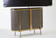 Noosa & Co. Living Dervio Grey Two Door Sideboard with Black Marble Top House of Isabella UK
