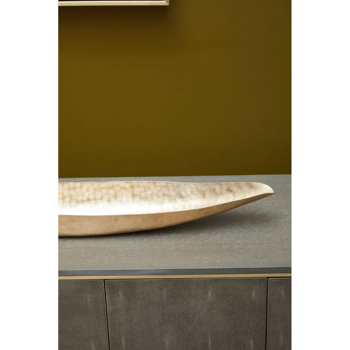 Noosa & Co. Living Deskey Grey Shagreen Effect Media Unit House of Isabella UK