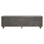Noosa & Co. Living Deskey Grey Shagreen Effect Media Unit House of Isabella UK