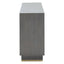 Noosa & Co. Living Deskey Grey Shagreen Effect Three Drawer Sideboard House of Isabella UK