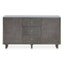 Noosa & Co. Living Deskey Grey Shagreen Effect Three Drawer Sideboard House of Isabella UK