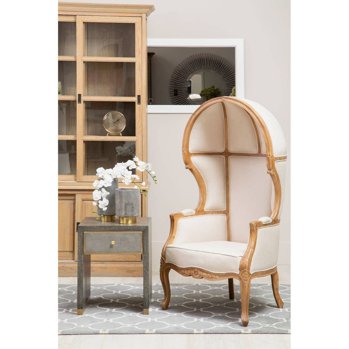 Deskey One Drawer Side Table.