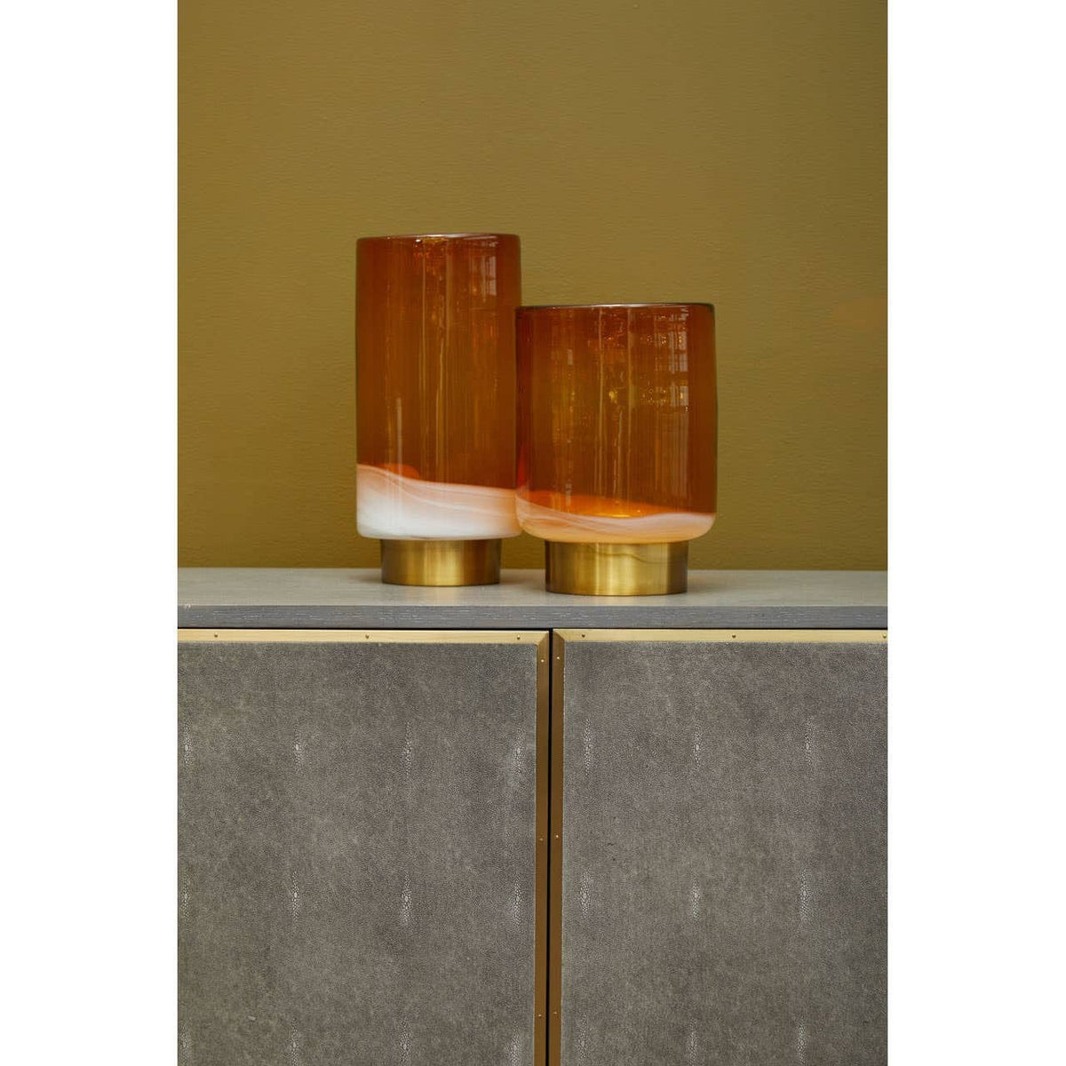 Noosa & Co. Living Deskey Shagreen Effect Cabinet House of Isabella UK