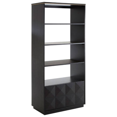 Noosa & Co. Living Diamond Oak Veneer Shelf Unit. House of Isabella UK