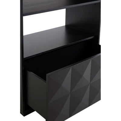 Noosa & Co. Living Diamond Oak Veneer Shelf Unit. House of Isabella UK