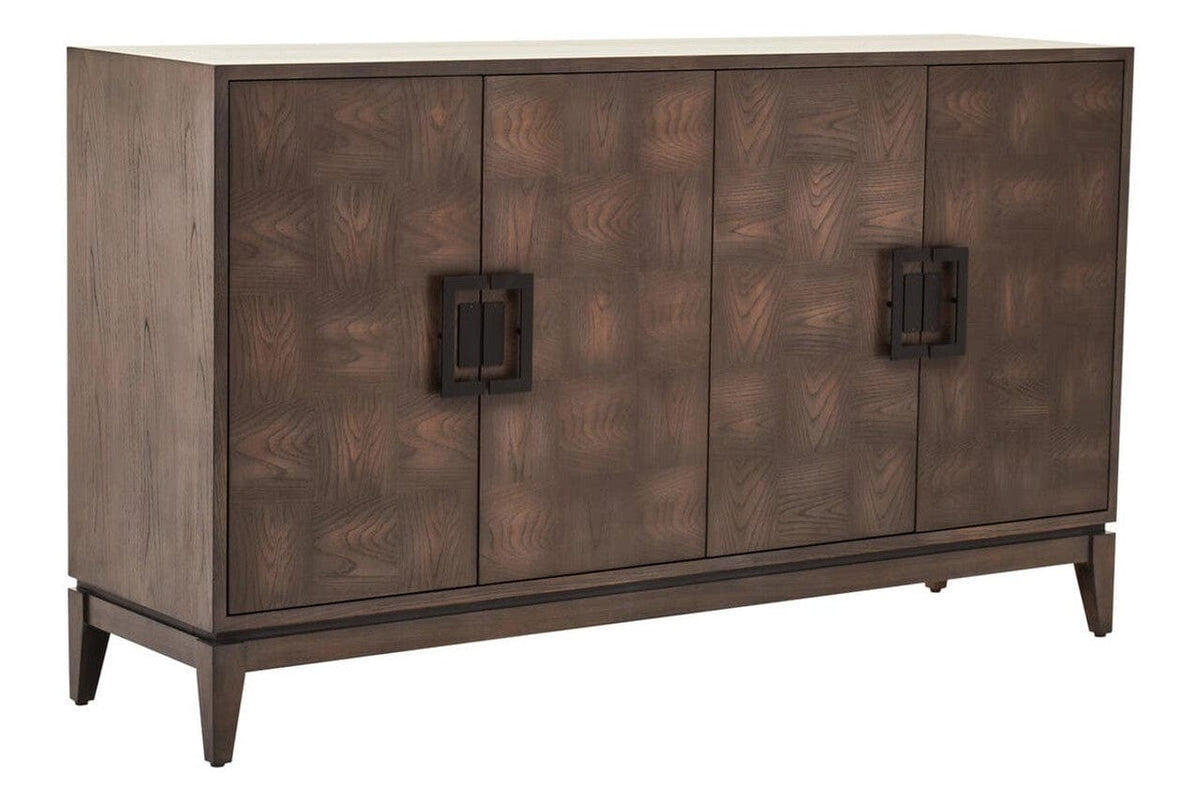 Noosa & Co. Living Dimaro 4 Door Antique Grey Sideboard. House of Isabella UK