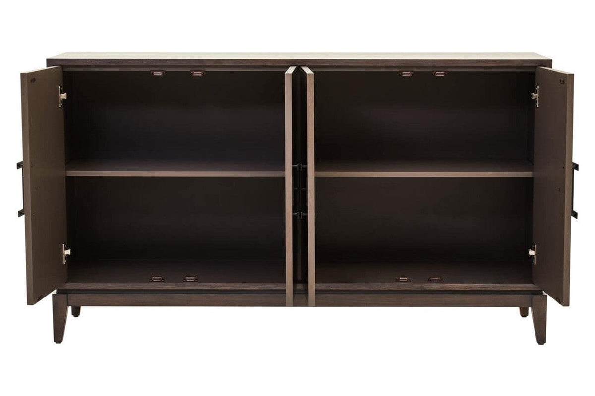 Noosa & Co. Living Dimaro 4 Door Antique Grey Sideboard. House of Isabella UK