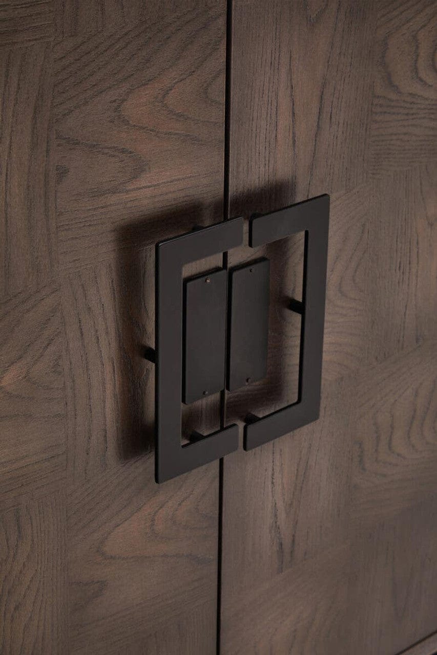 Noosa & Co. Living Dimaro 4 Door Antique Grey Sideboard. House of Isabella UK