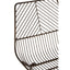 District Bronze Metal Wire Tapered Wire Chair.