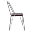 District Grey Metal And Elm Wood Chair.