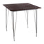 District Grey Metal And Elm Wood Table.
