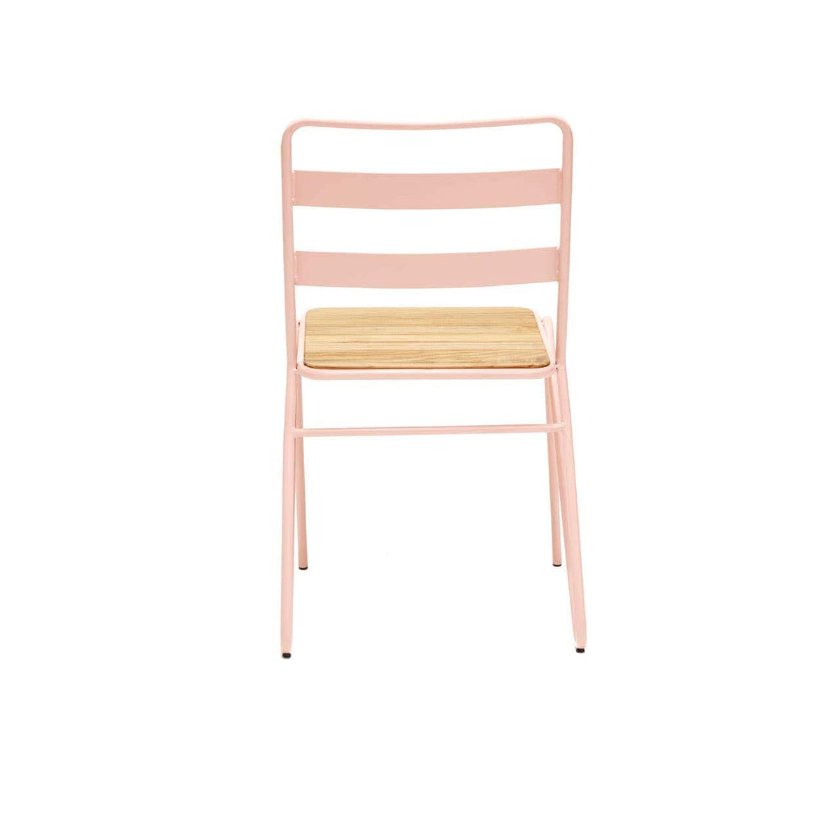 District Pink Metal Chair.